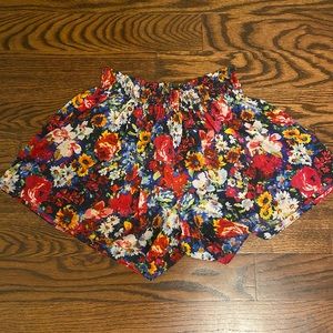Alice and Olivia floral shorts